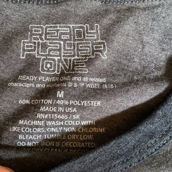 BNWOT super soft “Ready Player One” Scoreboard ringer tee - Junior’s size M - Picture 8 of 9